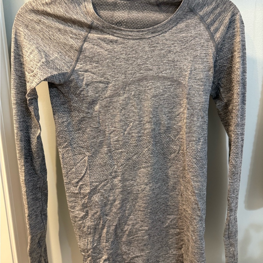 Lululemon Gray Swiftly Tech Long Sleeve Tee